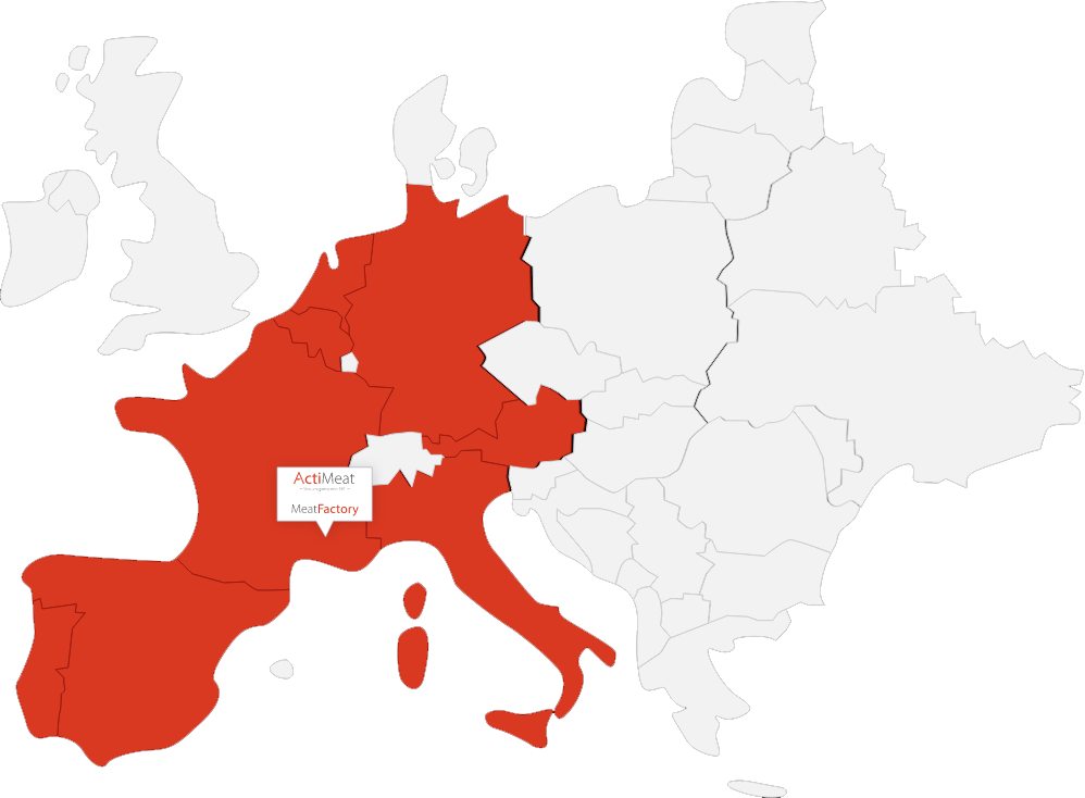 Grossiste PAI industriel Europe- ActiMeat